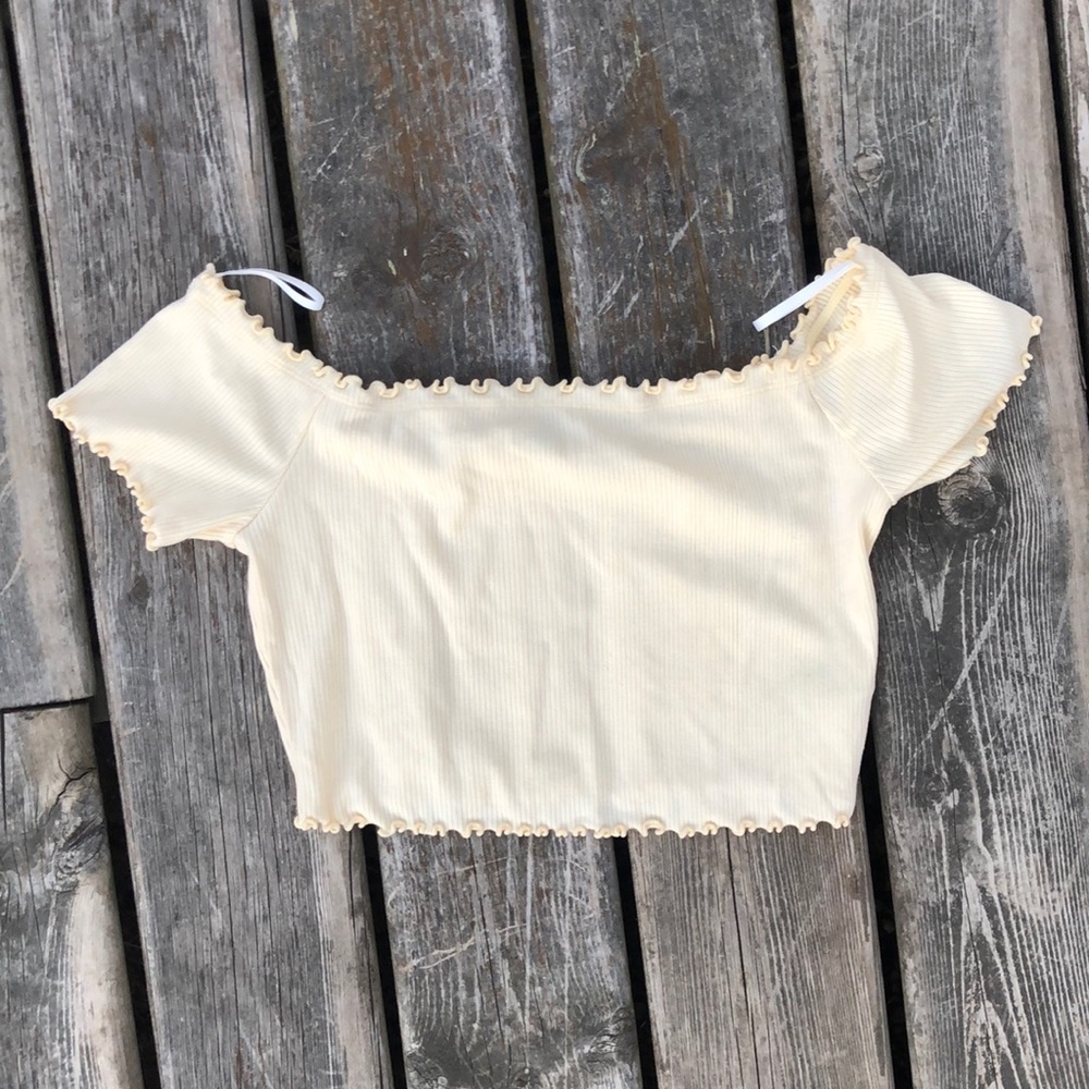 Aritzia Sunday Best Crop Top
